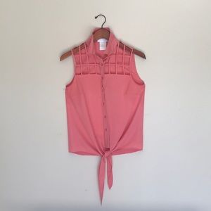MM Couture sleeveless blouse